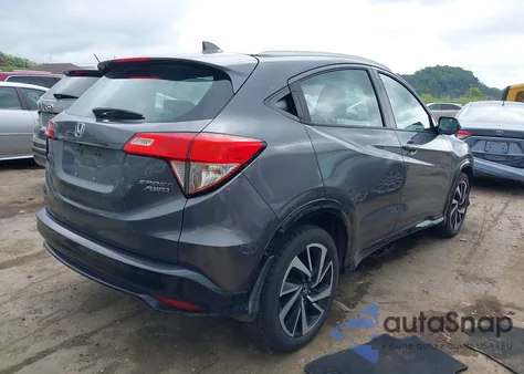 2019 Honda Hr-V Sport из США, поврежденный, VIN 3CZRU6H11KG702929